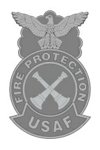 4a - All Silver Station Chief Metal Badge